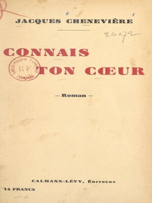 cover image of Connais ton cœur